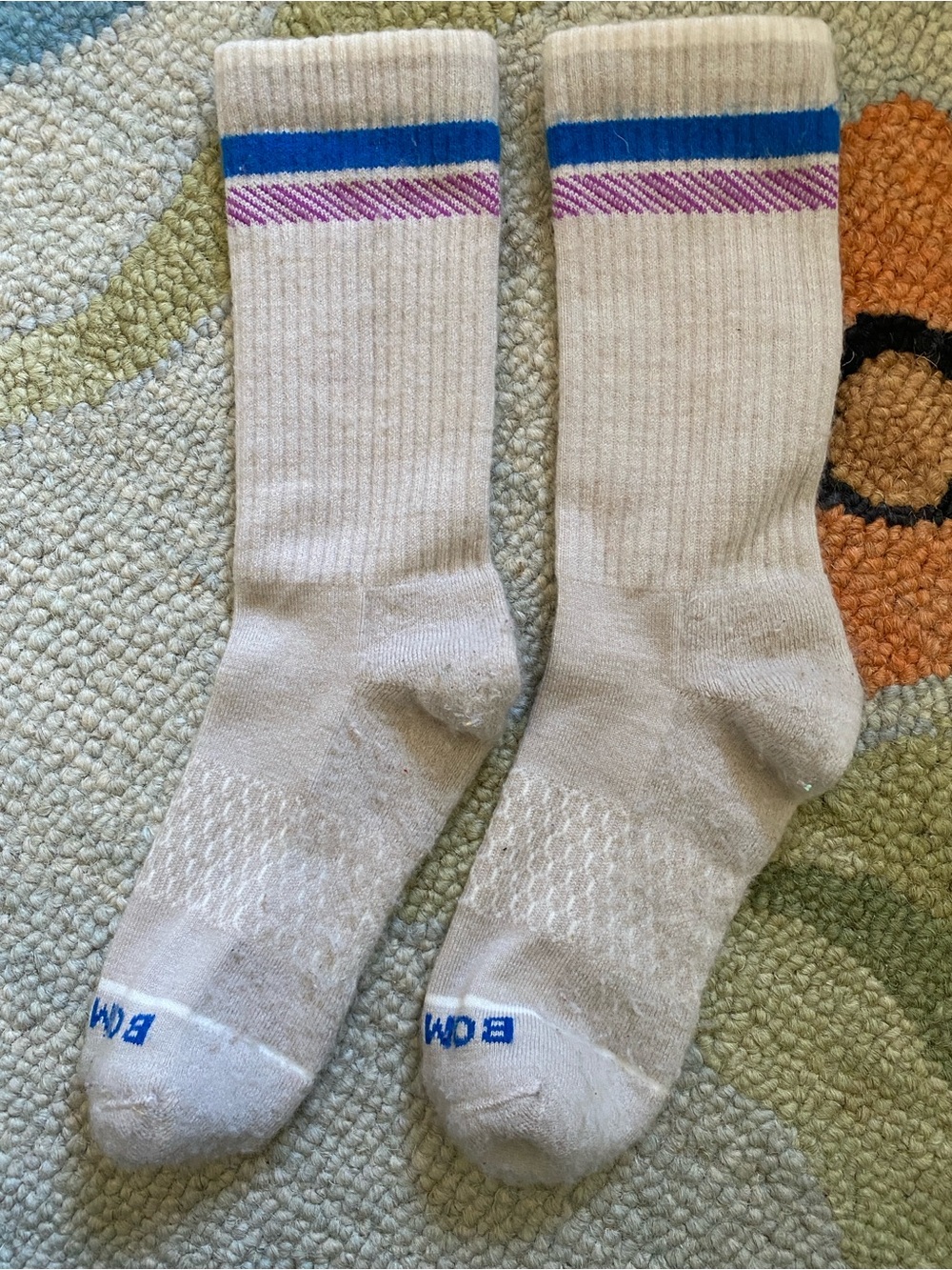*USED* Bombas Merino Wool Blend Calf Sock 3-Pack + Gift Box - Picture 9 of 16